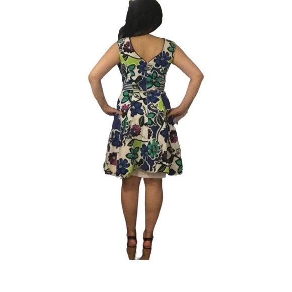 Tristan Print Fit & Flare Dress - Picture 11 of 16